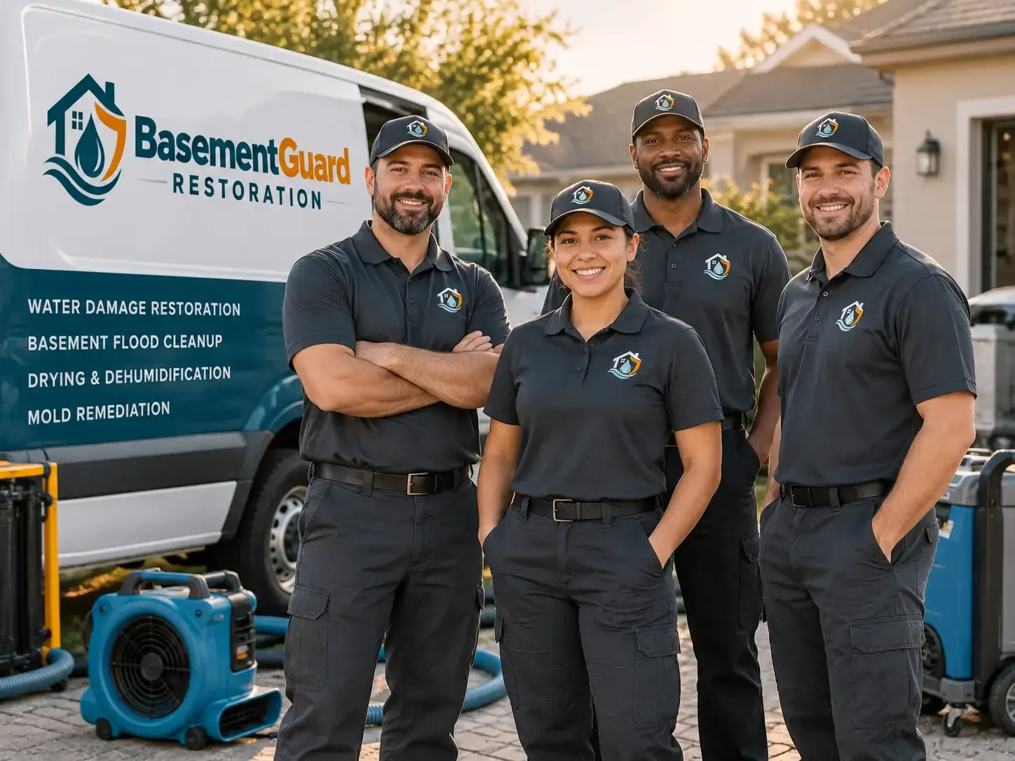 Basement Water Damage Restoration company in Sweeny, TX